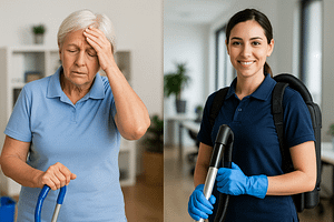 Mom & Pop vs. Commercial Cleaning Company