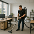 cleaner doing a job at northern star commercial cleaning in jacksonville